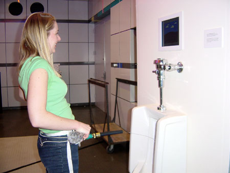 You’re In Control (Urine Control) interactive gaming system